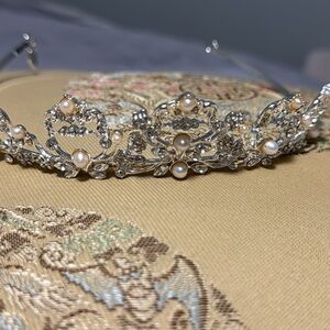 Jessica McClintock bridal tiara